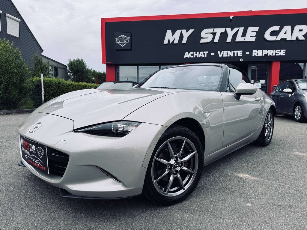 Mazda MX-5 MX-5 1.5i Skyactiv-Cabriolet, Etat neuf, Garantie, Auto's, Voorwielaandrijving, Gebruikt, 4 cilinders, Cabriolet