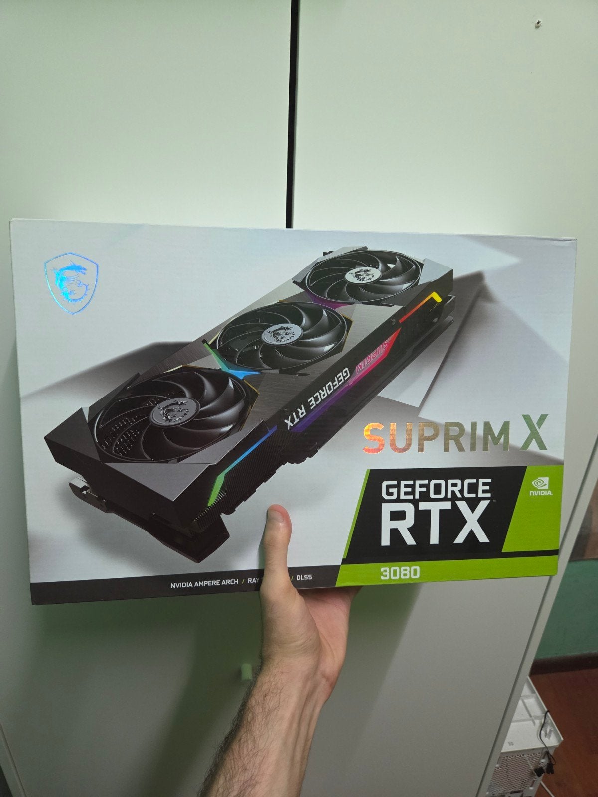 RTX 3080 MSI Suprim X 10 Go, Informatique & Logiciels, Enlèvement ou Envoi, PCI-Express 4, Comme neuf, Nvidia