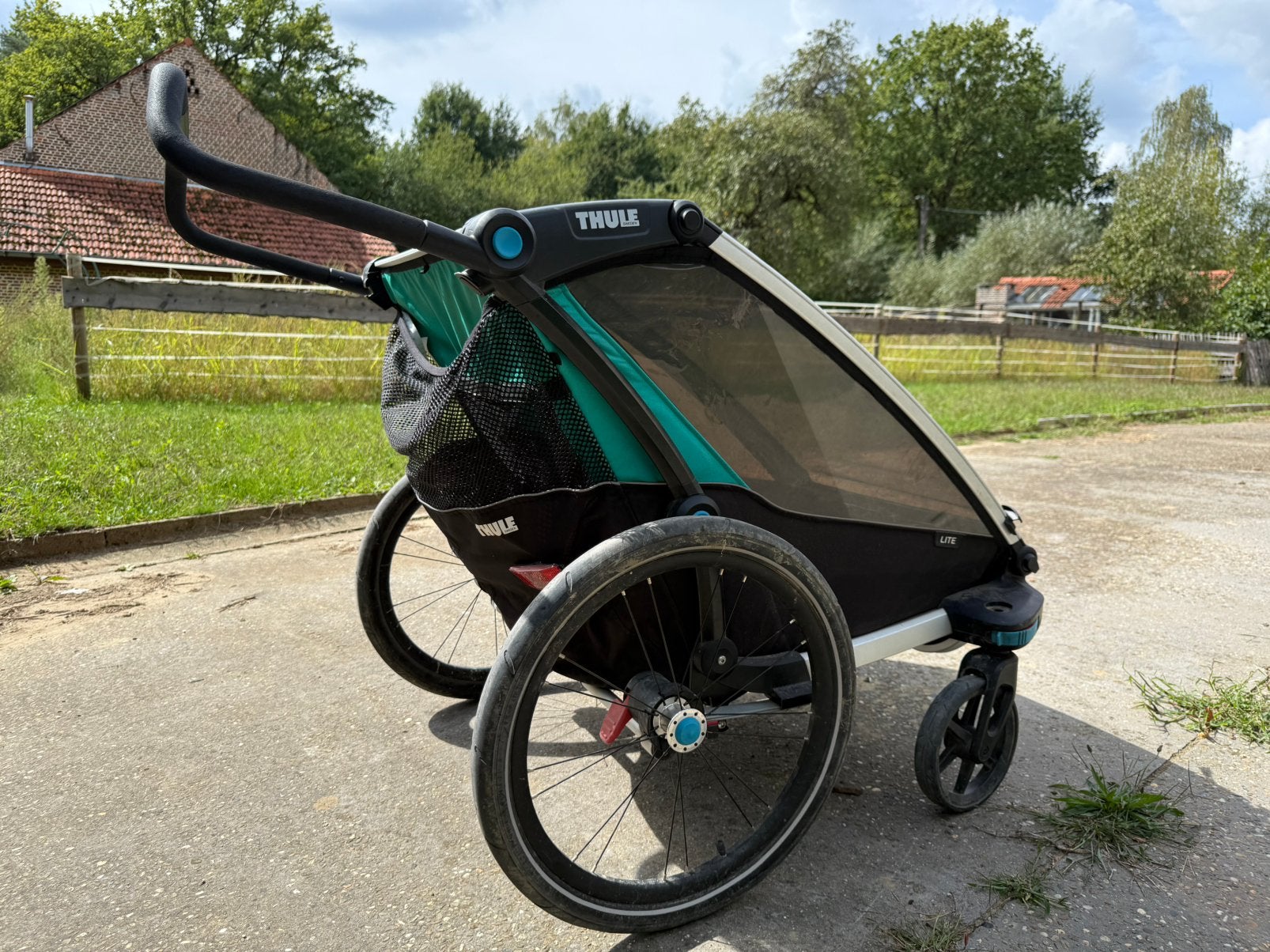 Thule Chariot Lite Double, Ophalen, Zo goed als nieuw