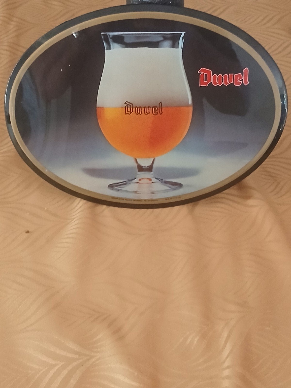 Duvel  reclamebord 1985, Verzamelen, Ophalen of Verzenden, Duvel