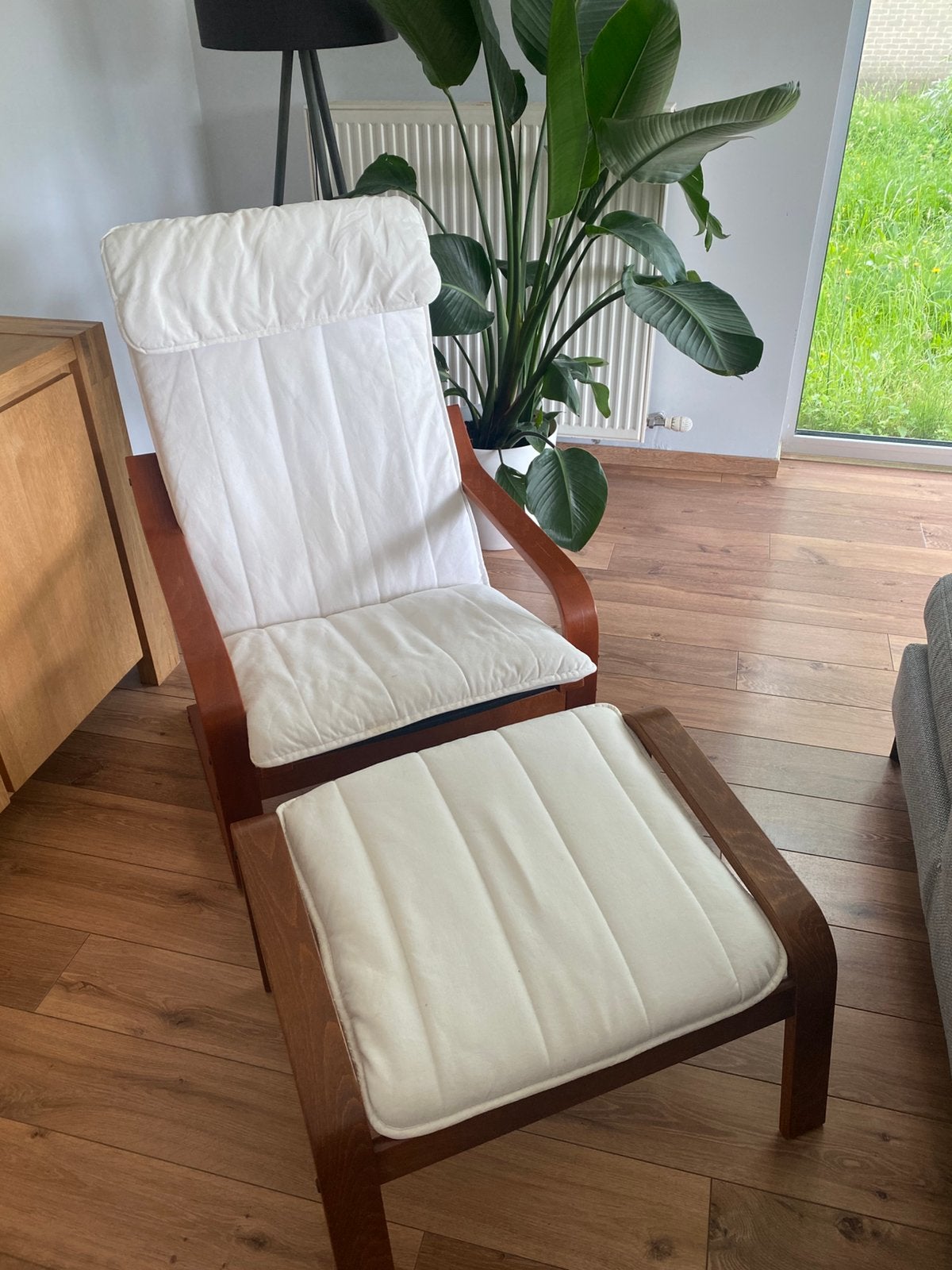 Poäng fauteuil en voetenbank, Enlèvement, Comme neuf