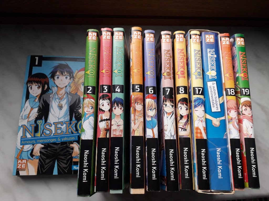 Manga Nisekoi (12 tomes), Enlèvement, Comme neuf