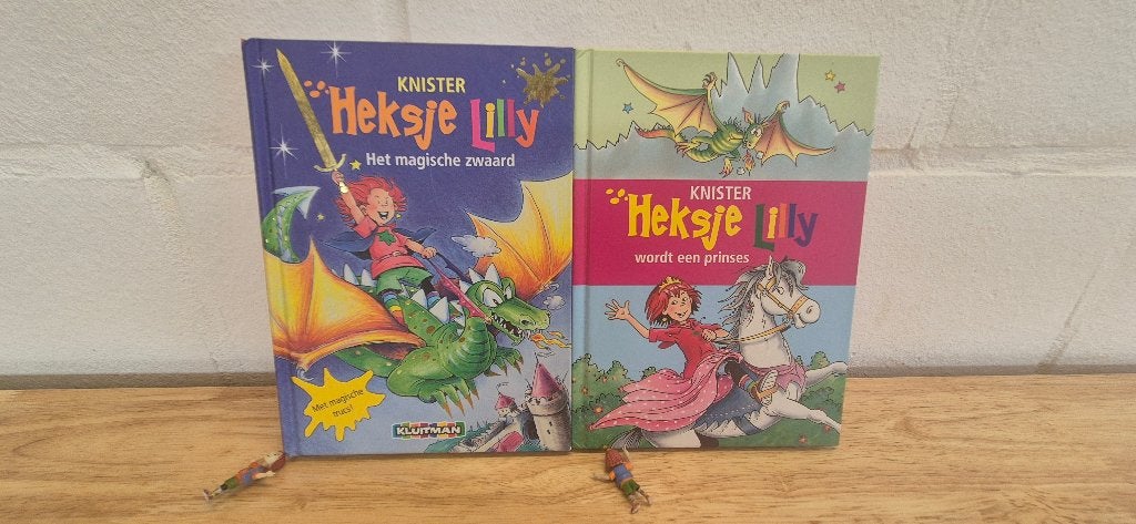 Heksje Lilly – Het magische zwaard & Heksje L wordt prinses, Boeken, Ophalen of Verzenden, Zo goed als nieuw, Sprookjes, Knister
