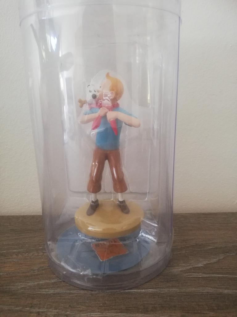 Figurine Tintin ramène Milou, Collections, Tintin