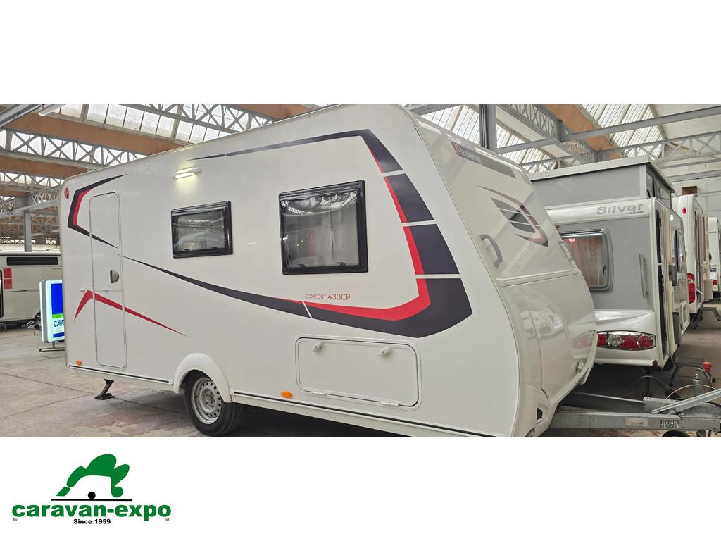 STERCKEMAN STARLETTE COMFORT 430 CP, Caravans en Kamperen, Caravans, Sterckeman, Bedrijf, 750 - 1000 kg, 4 tot 5 meter