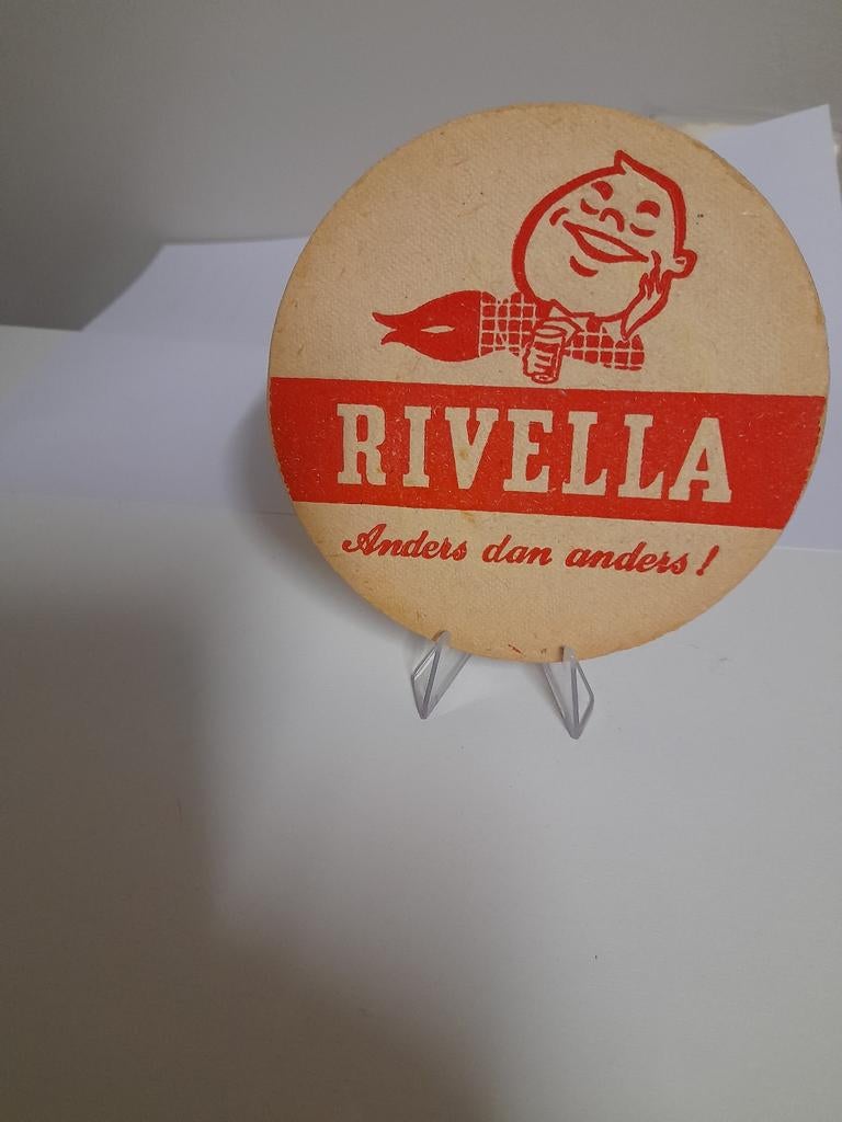Oud bierviltje rivella, Ophalen of Verzenden
