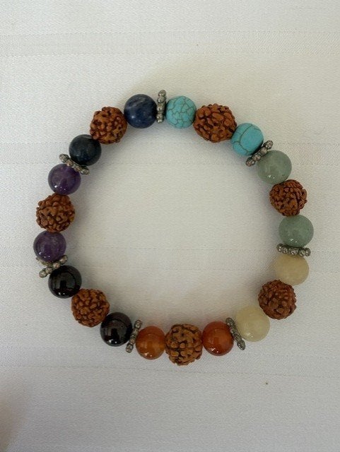 Armband met Oosterse Stenen, Handtassen en Accessoires, Overige materialen, Overige kleuren, Nieuw, Ophalen of Verzenden