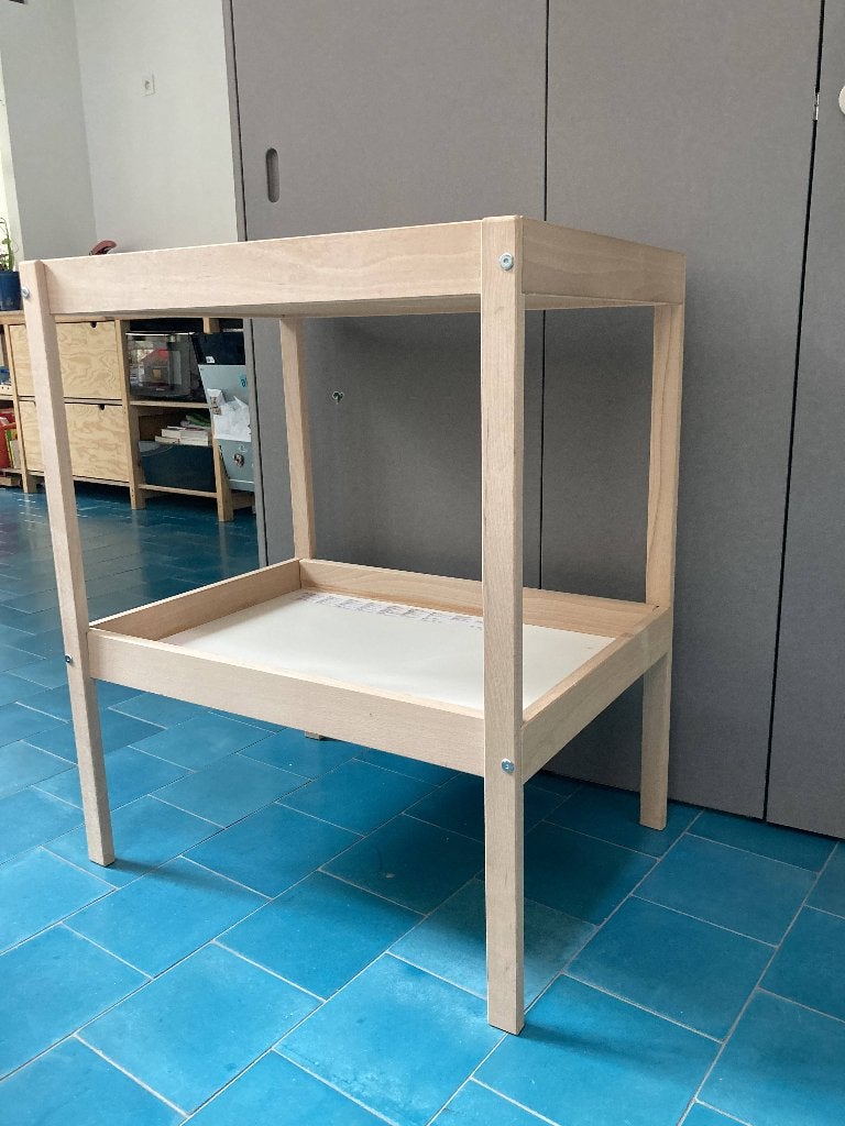 Verschoontafel /commode van ikea (Sniglar), Kinderen en Baby's, Badjes en Verzorging, Ophalen, Gebruikt, Overige typen, Overige merken