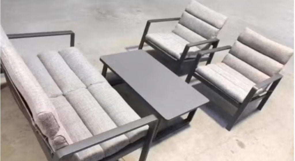 loungeset, Tuin en Terras, Ophalen, Gebruikt, Loungeset