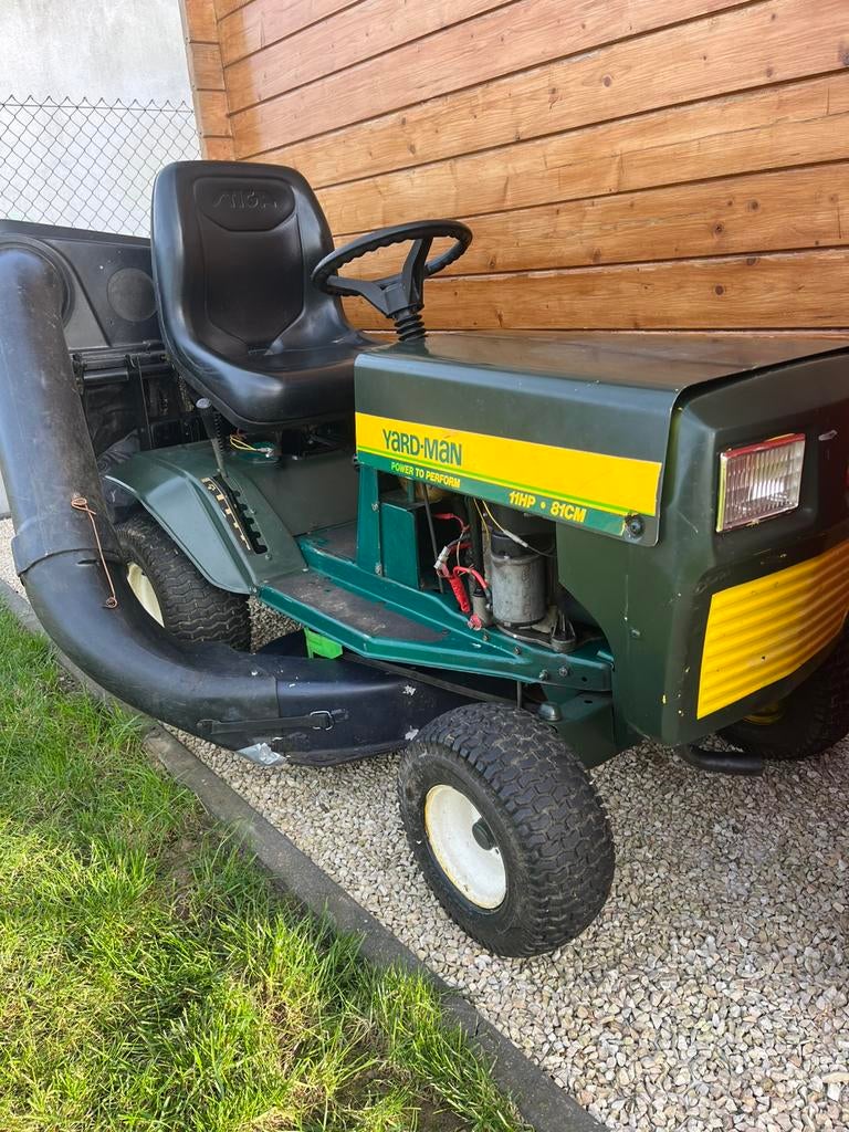 Tondeuse autoportée Yard Man 11hp, Enlèvement, Utilisé, Démarrage électrique, Moins de 90 cm