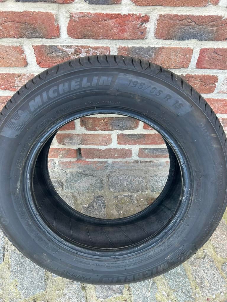 4 pneus michelin (0 km) 195/65 R 15, Auto-onderdelen, Banden en Velgen, Ophalen, Band(en)