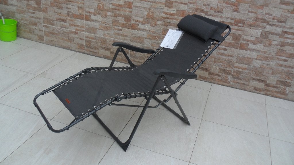 FAUTEUIL RELAX PLIANT DOSSIER  INCLINABLE 5 POSITIONS NEUF, Enlèvement, Neuf, Pliant
