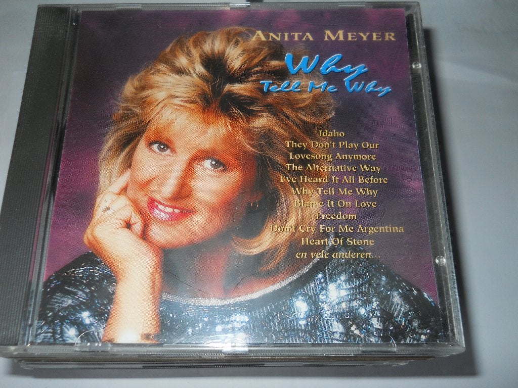 CD - ANITA MEYER - WHY TELL ME WHY, Pop, Ophalen of Verzenden, Zo goed als nieuw, Verzamelalbum