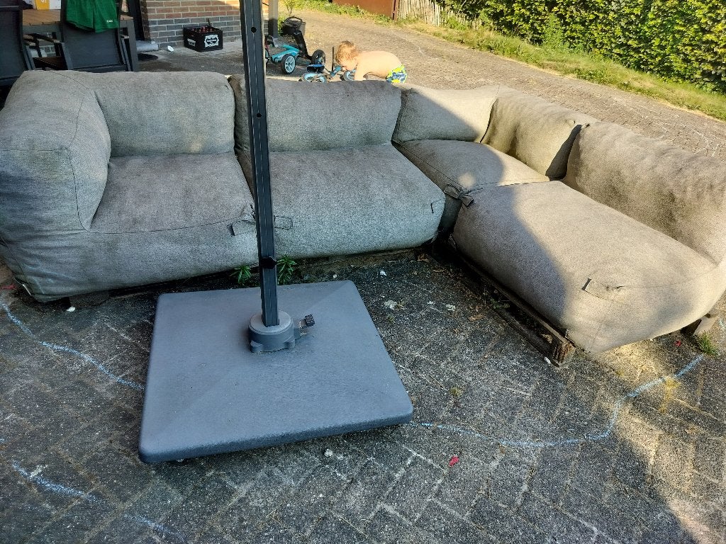 Buitenzetel/bank/lounge, Ophalen, Gebruikt, Bank, Loungeset