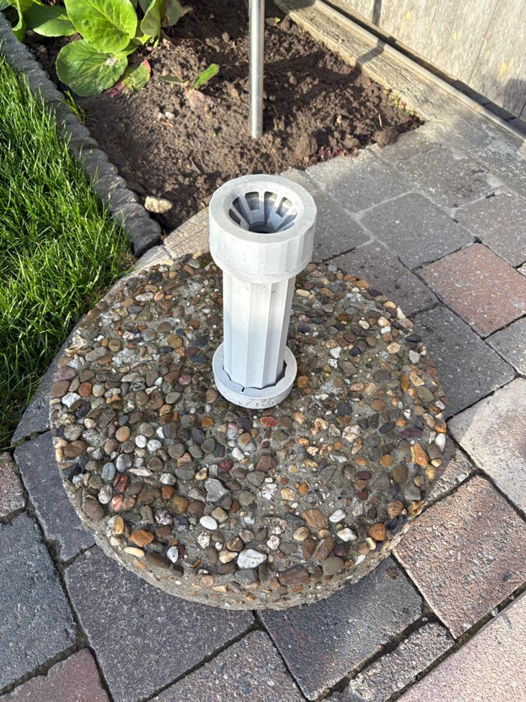 Parasolvoet, Ophalen of Verzenden, Zo goed als nieuw, Minder dan 1 meter, Parasolvoet