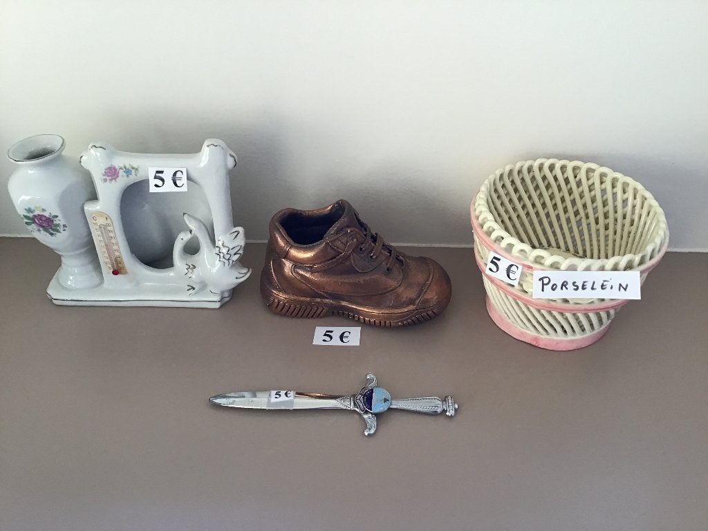 6 verschillende items aan 5 euro per stuk, Antiek en Kunst, Curiosa en Brocante, Ophalen of Verzenden
