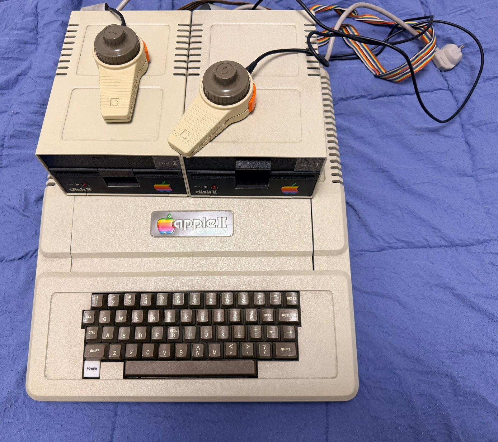 Apple II EuroPlus, 1982, IA2S2-667561 Made in Ireland, Computers en Software, Vintage Computers, Ophalen