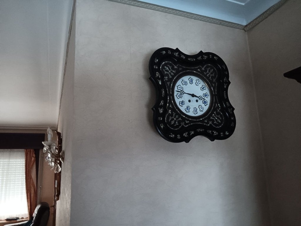 ancienne horloge, Enlèvement