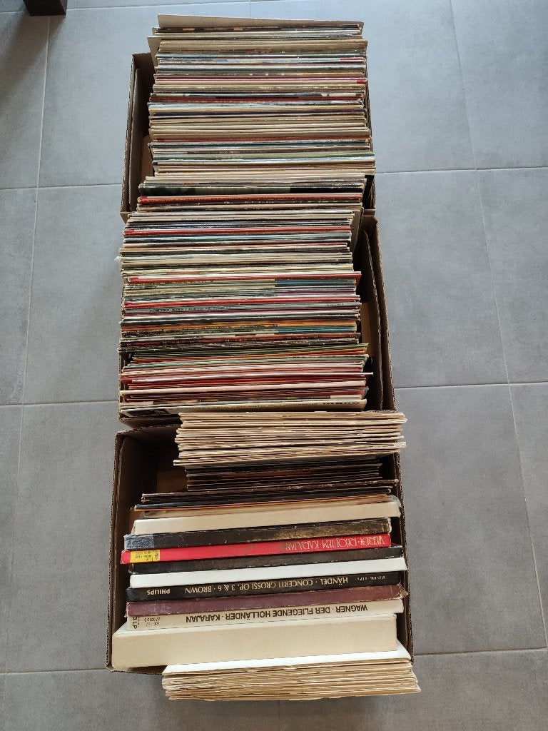 Lot d'environ 220 vinyles 33T Musique Classique + Coffrets, Musique & Instruments, Enlèvement, Utilisé, Autres supports