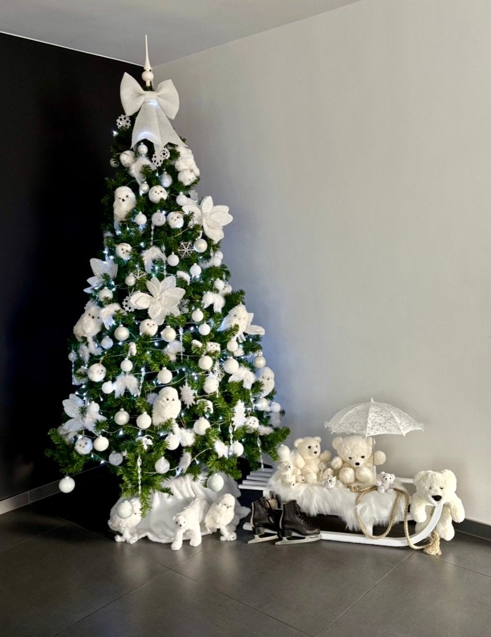 Prachtige complete kerstdecoratie te koop!, Diversen, Kerst, Ophalen, Zo goed als nieuw