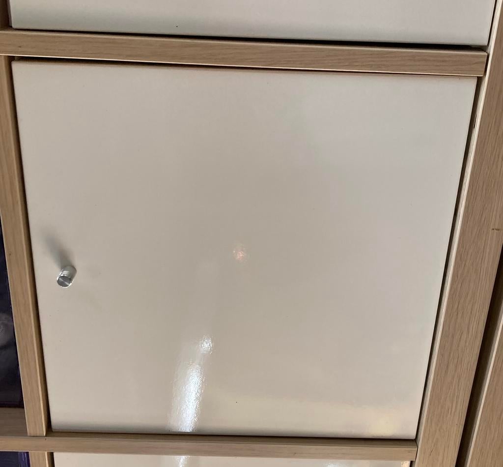 Insert de porte Ikea Kallax blanc brillant - 10 disponibles, Enlèvement, Comme neuf