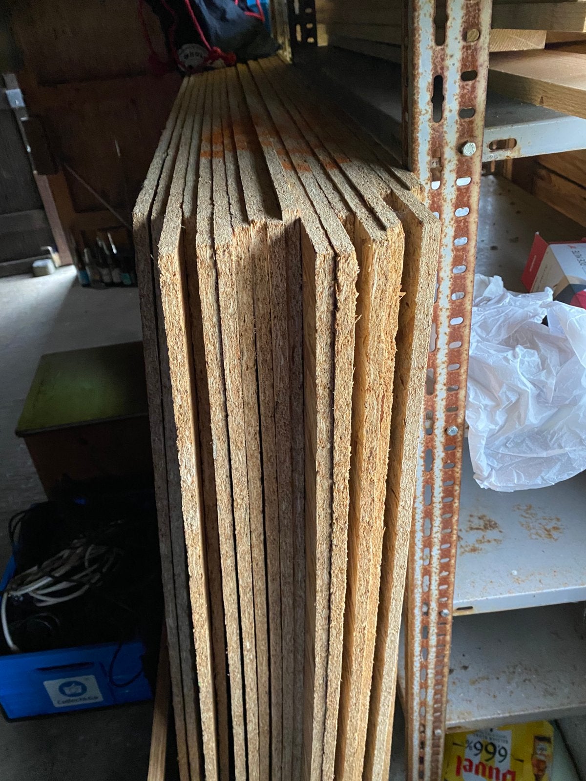 18 planches OSB 2440x1220 - 1,2cm epaisseur, Enlèvement, Comme neuf, Planches