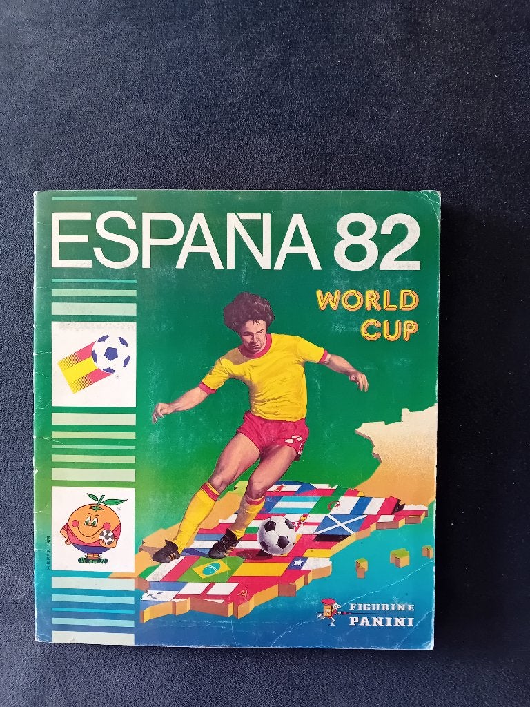 panini stickerboek WK Spanje 82, Ophalen of Verzenden, Zo goed als nieuw, Plaatje