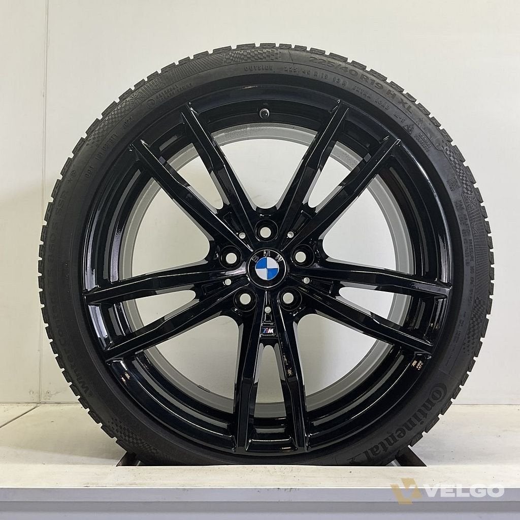 BMW 2 3 4 SERIE G20 G21 G22 G23 G42 SET VELGEN + WINTERBANDE, Auto-onderdelen, 19 inch, Gebruikt, -, -
