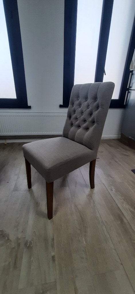 4 stoelen, Ophalen, Zo goed als nieuw, Stof, Vier
