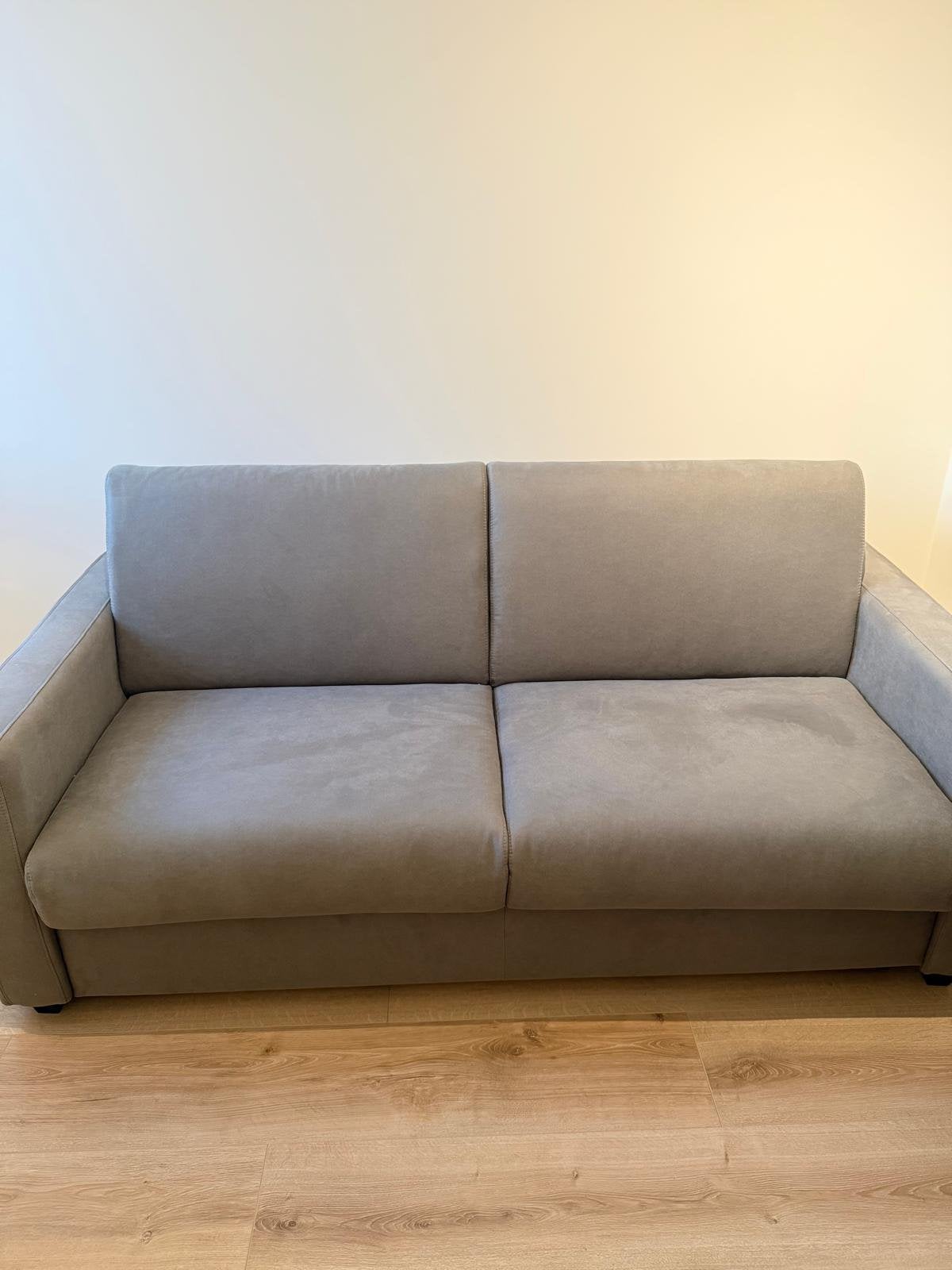 Zetelbed met matras, topper en donsdeken.  350 € voor alles, Ophalen, Zo goed als nieuw