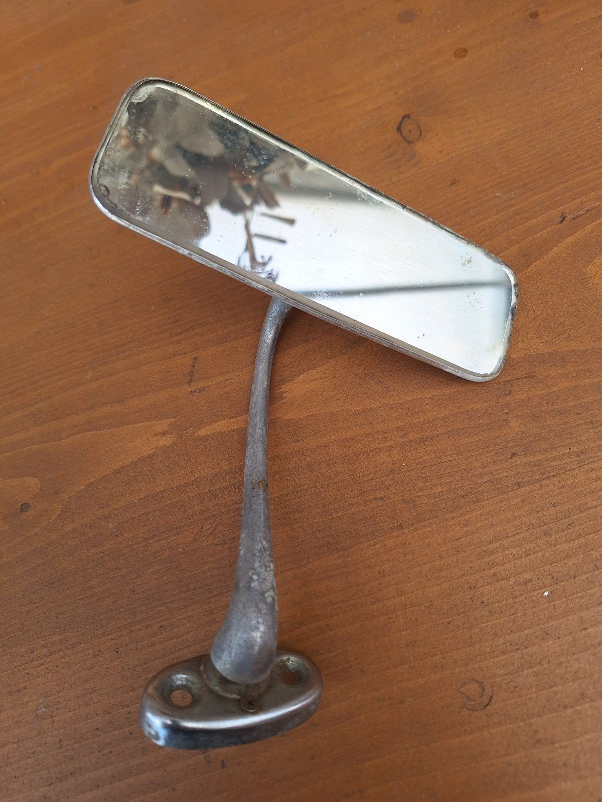 chroom binnenspiegel oldtimer, Auto-onderdelen, Ophalen of Verzenden