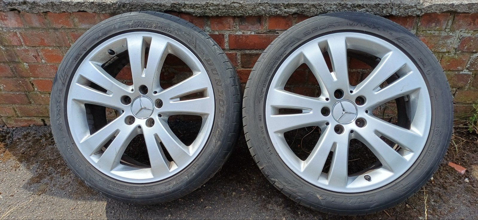 Originele Mercedes-Benz 17" velgen, Auto-onderdelen, Ophalen, Gebruikt, 17 inch, Band(en)