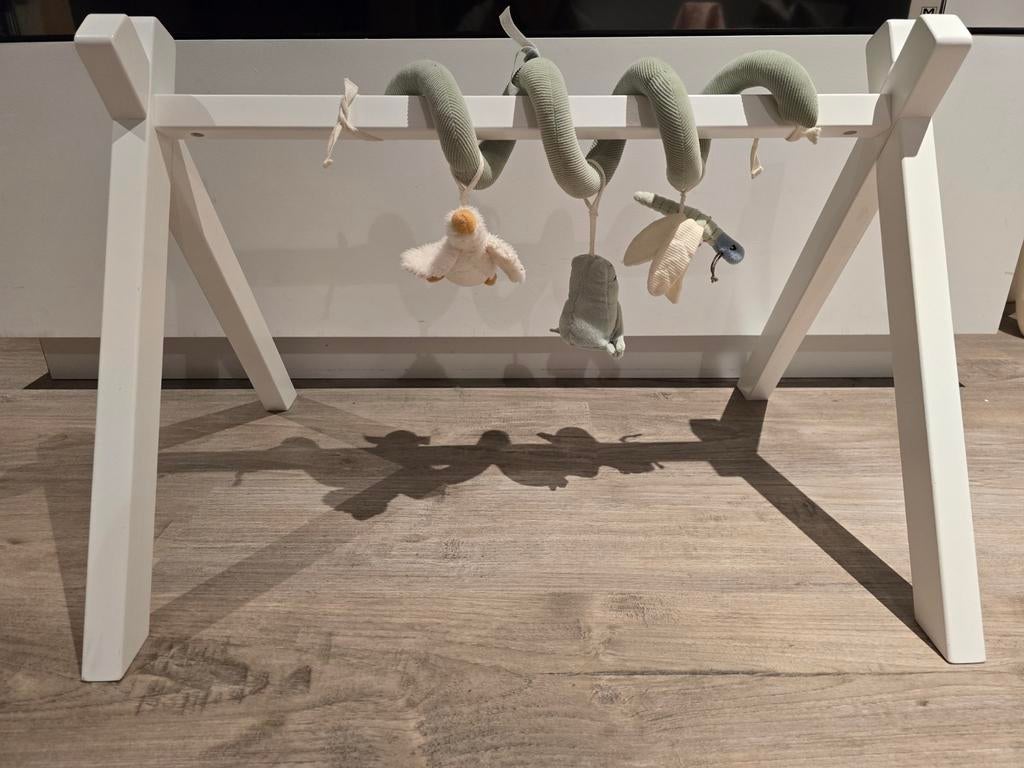Baby gym + speeltje, Ophalen, Rammelaar