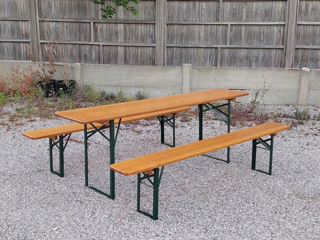 Tuintafel met bank, Ophalen, Zo goed als nieuw