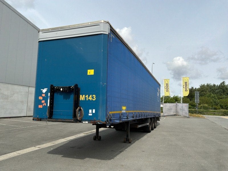 2017 Kögel Mega S-24-1 Schuifzeiltrailer, Auto's, Vrachtwagens, Overige kleuren, Overige brandstoffen, Bedrijf, Aanhangers en Opleggers