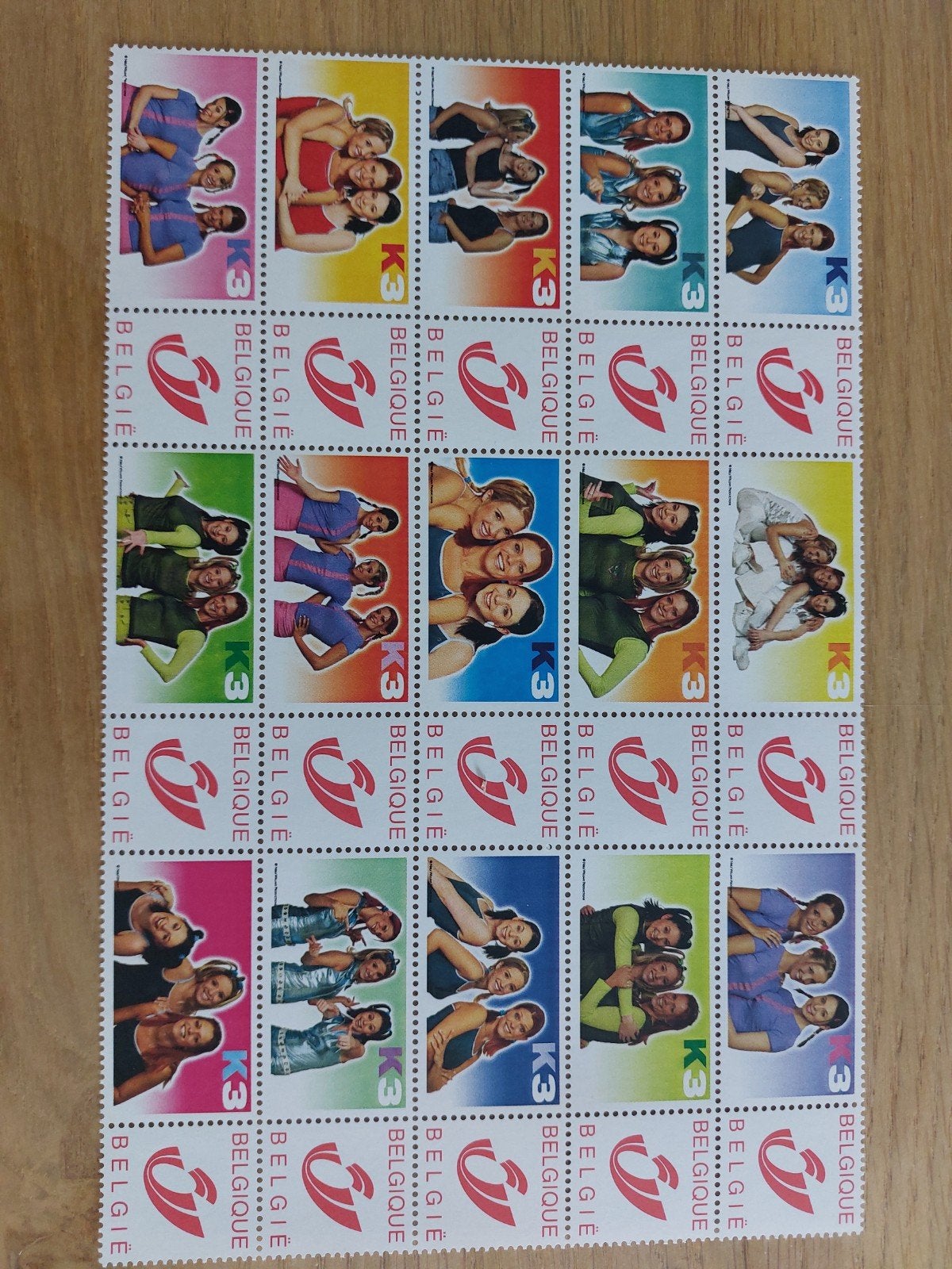 Postzegel K3 originals, Postzegels en Munten, Ophalen of Verzenden