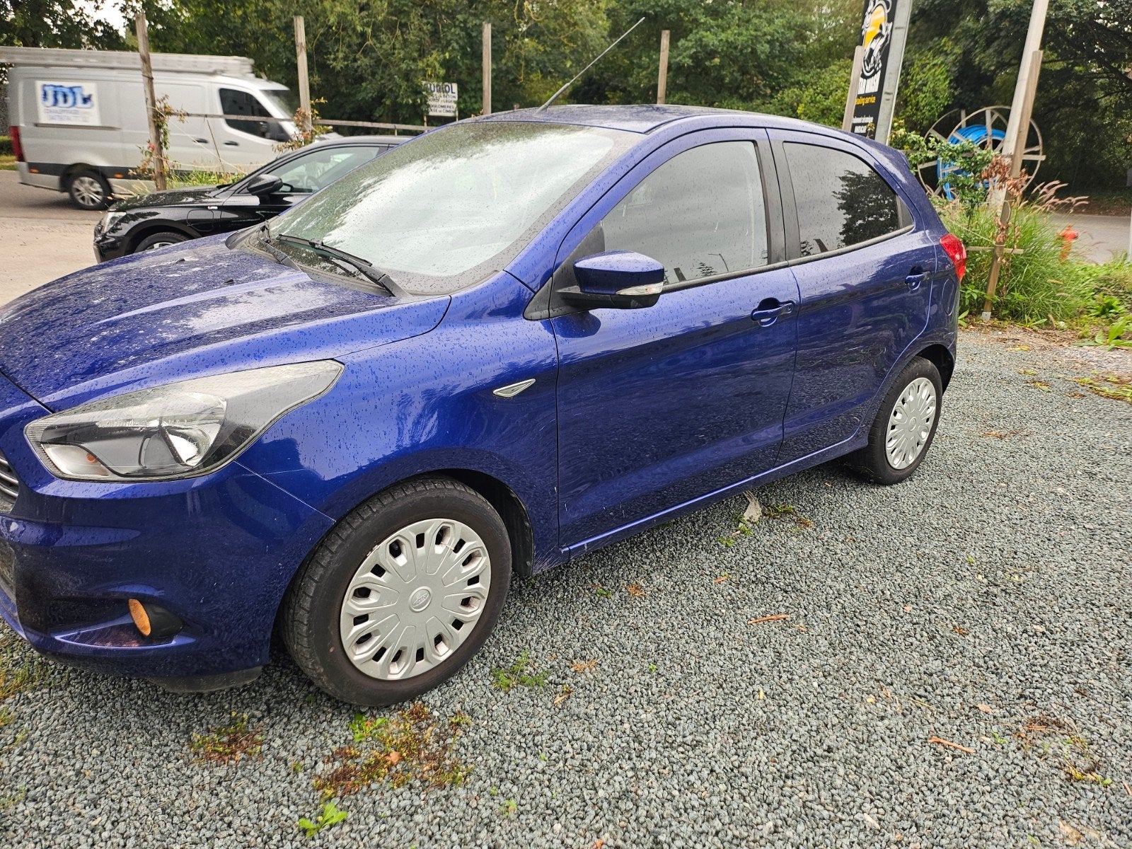 Ford ka+ 1.2 benzine met slechts 55.000 km!, Auto's, Voorwielaandrijving, Stof, Euro 6, Blauw