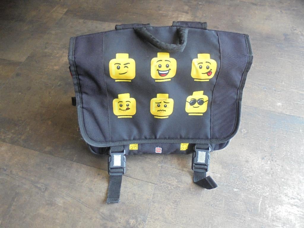 Lego Minifigure Heads School Bag (zie foto's), Ophalen of Verzenden, Gebruikt, Lego