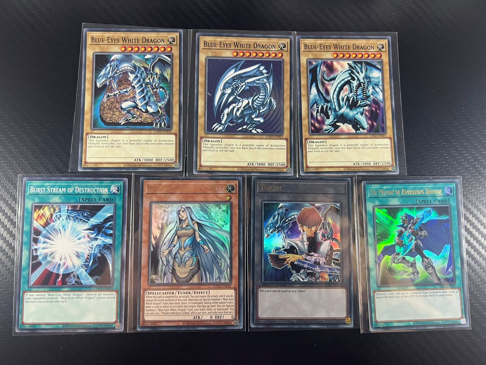 Lot de dragons blancs aux yeux bleus (Packfresh), Envoi, Neuf