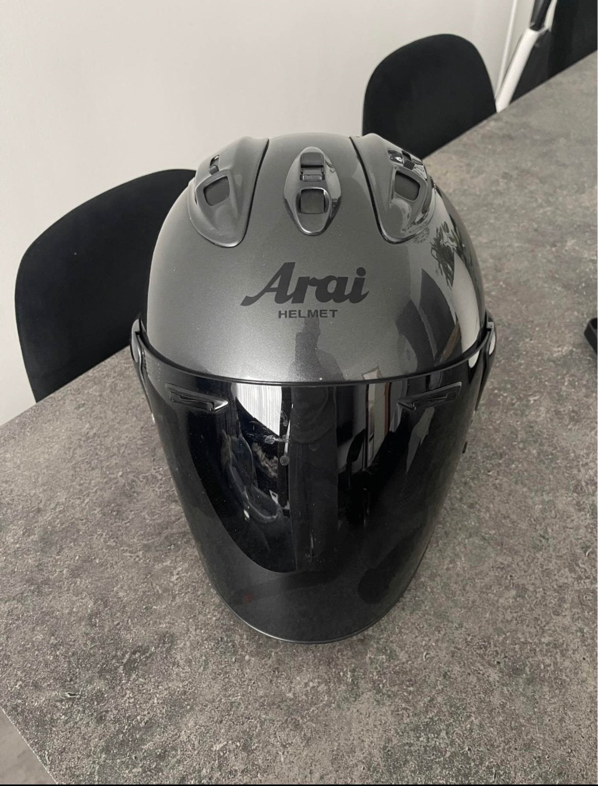 Casque Arai SR-R VAS Taille L Gris Daytona, Motoren, Kleding | Motorhelmen, Ophalen, L, Arai