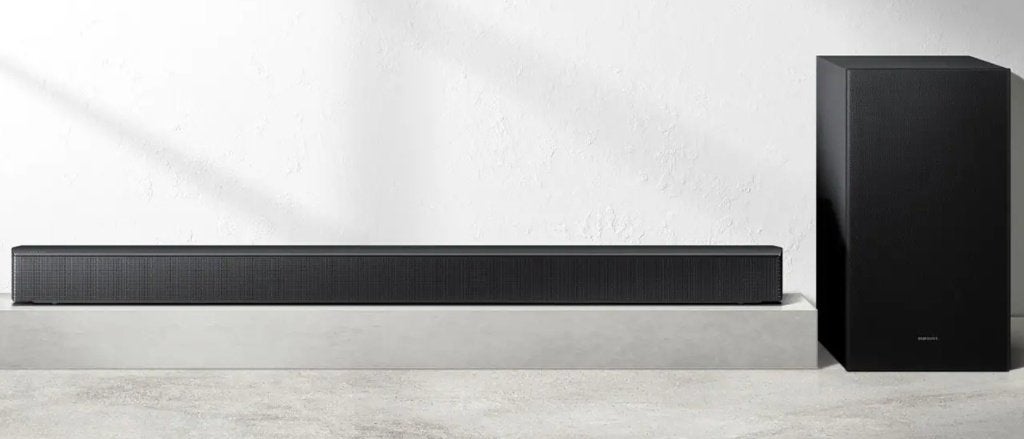 Nieuwe Samsung soundbar HW-B650F, met subwoofer, Enlèvement, Bluetooth, Neuf
