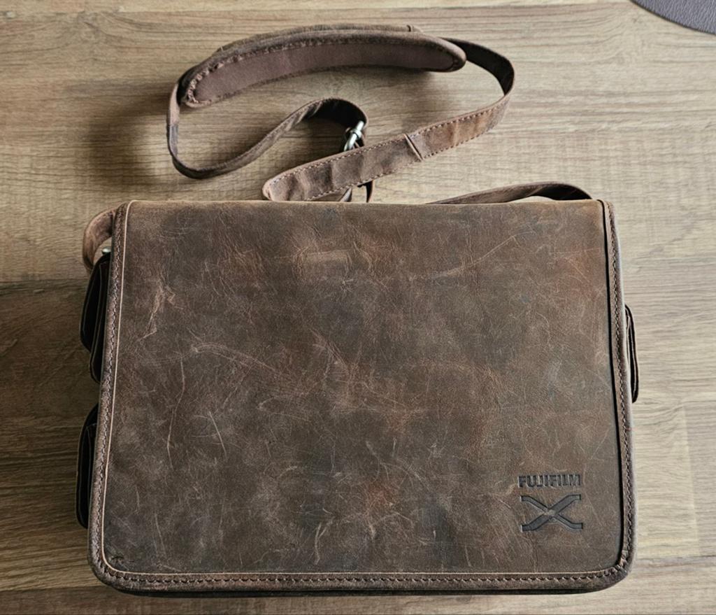 Fujifilm vintage look cameratas, Bruin, Nieuw, Leer, Ophalen