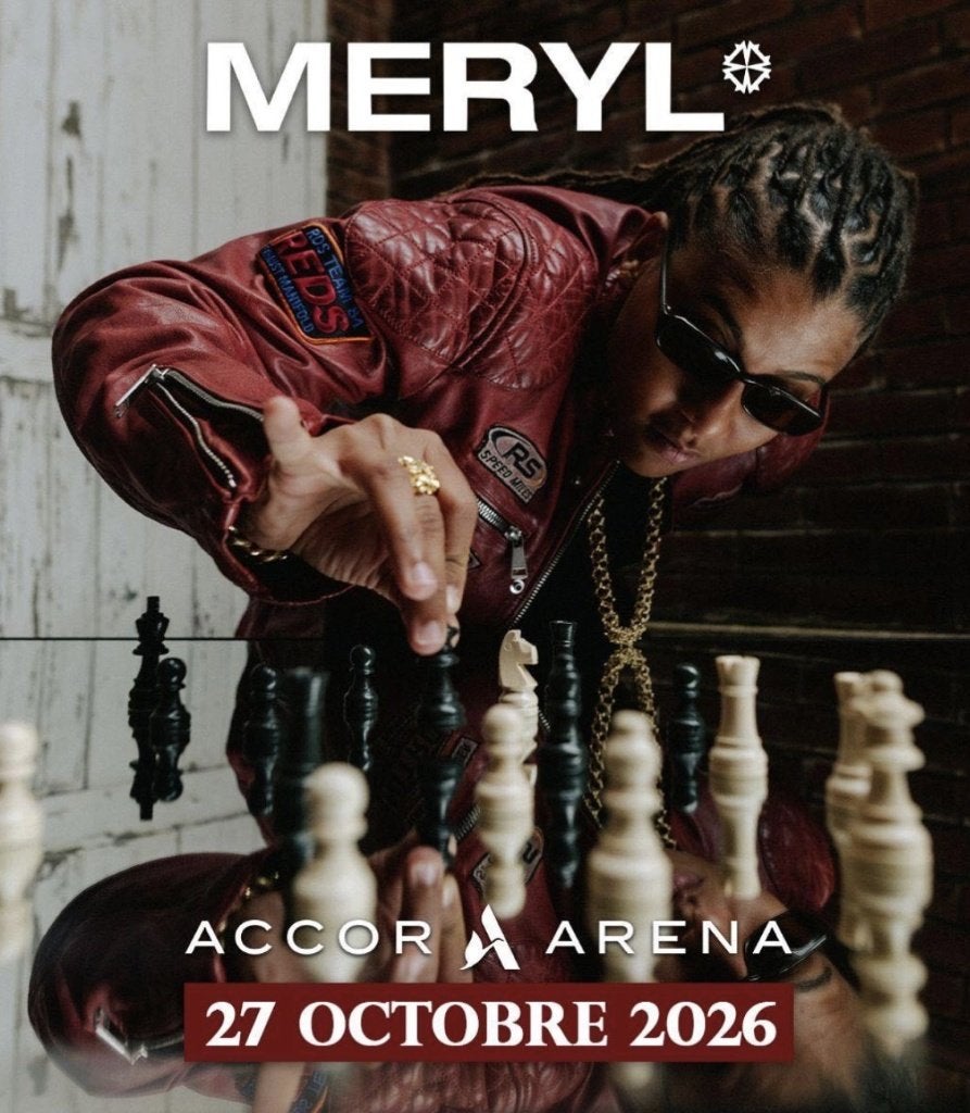 Places de concert MERYL - Accor Arena - 27/10/2026, Tickets & Billets
