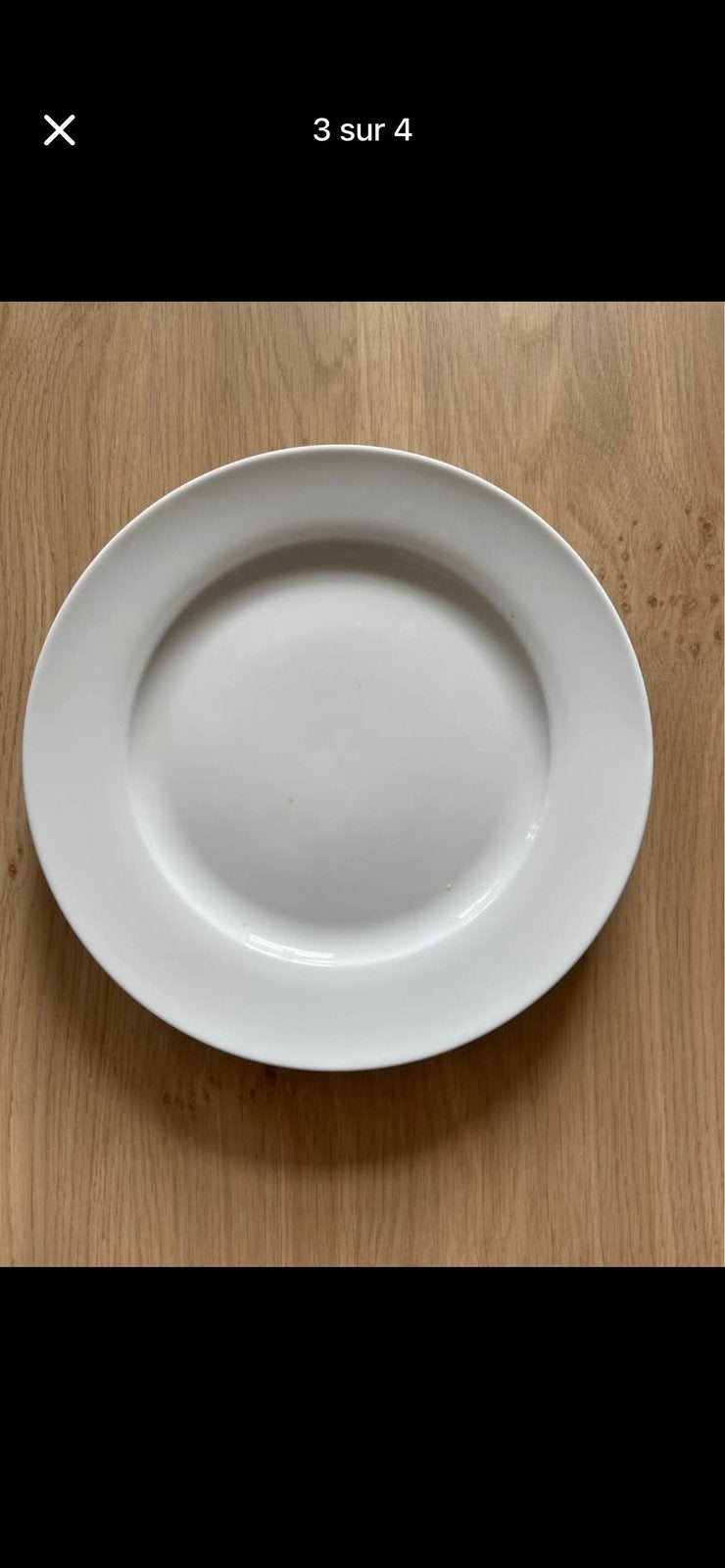 Lot d’assiettes, Ophalen, Zo goed als nieuw, Klassiek, Bord(en)