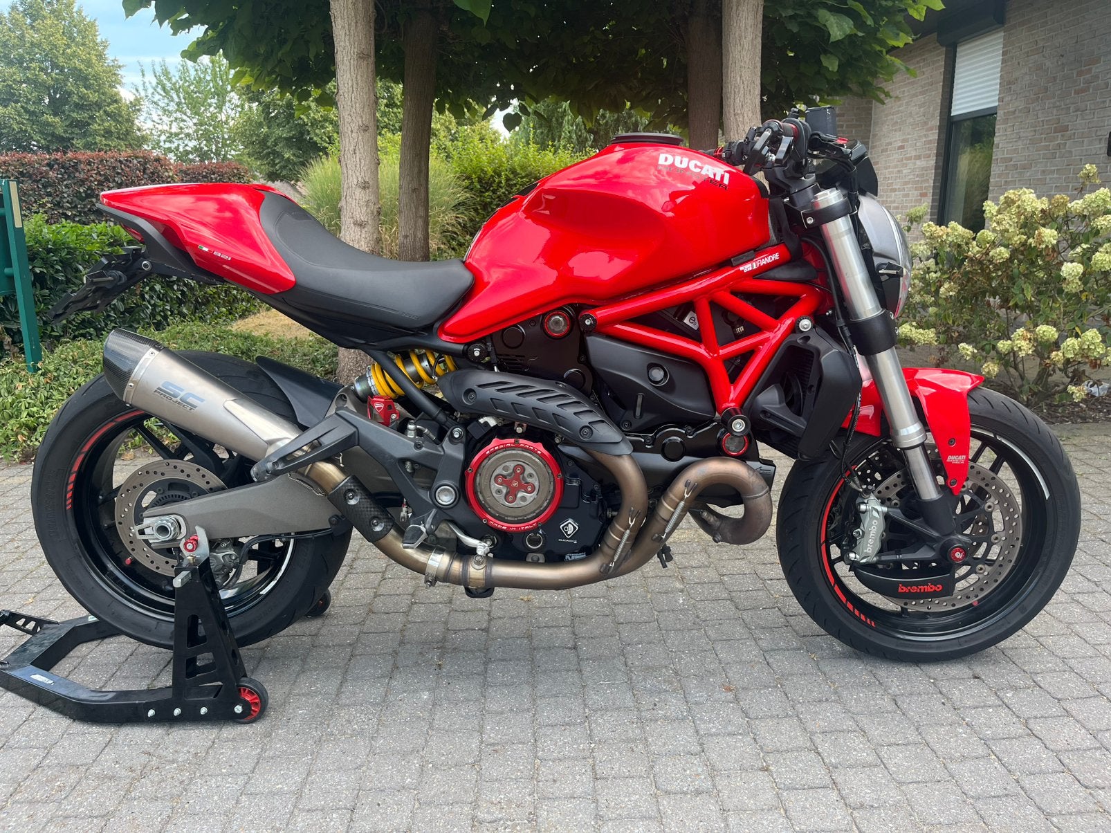 Ducati monster 821, 2 cilinders, Motorrijbewijs A, Particulier, Meer dan 35 kW