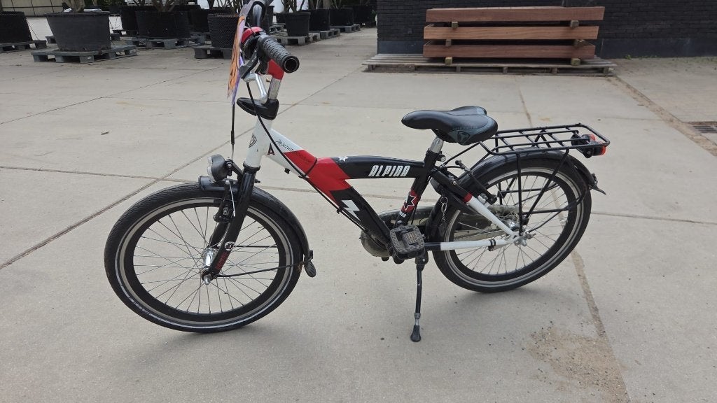 jongensfiets Alpina kinderfiets, Fietsen en Brommers, Fietsen | Jongens, Zo goed als nieuw, 20 inch, Ophalen