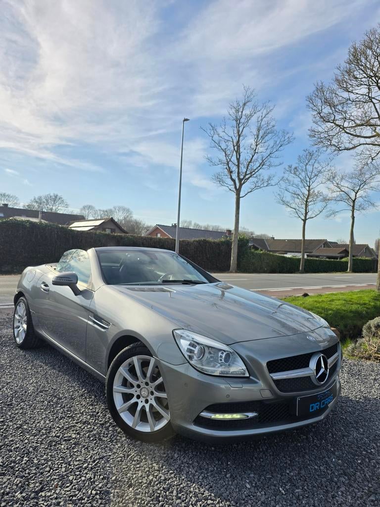 MERCEDES-BENZ-SLK 200 CABRIO//AUTOMAAT//LEDER//XENON//NAVI, Auto's, Automaat, Euro 5, Achterwielaandrijving, 4 cilinders