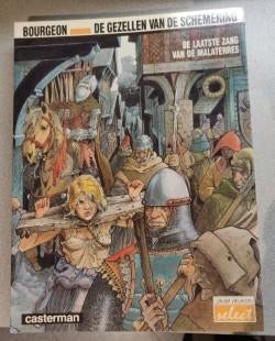 De Gezellen van de schemering, Boeken, Meerdere stripboeken, Bourgeon, Ophalen, Gelezen