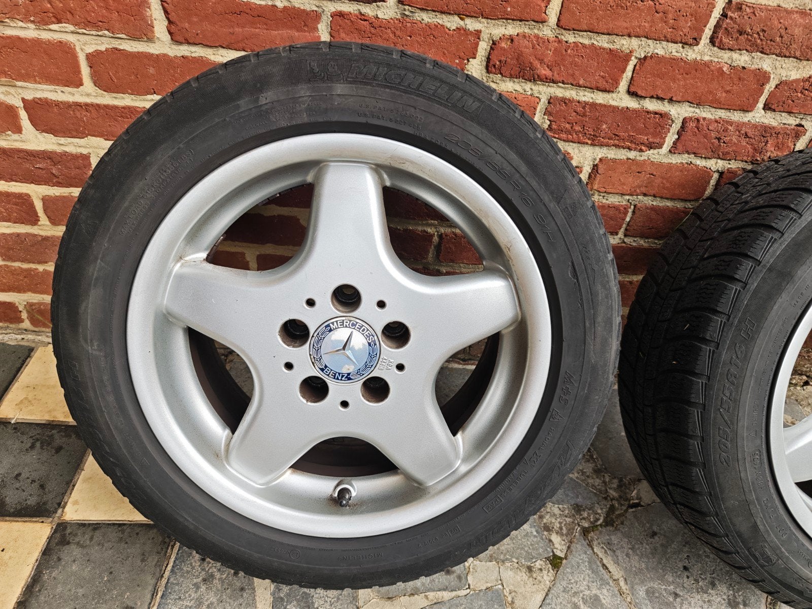 Mercedes velgen amg style w124 w203 w201 190, Auto-onderdelen, Ophalen, 16 inch, Velg(en)