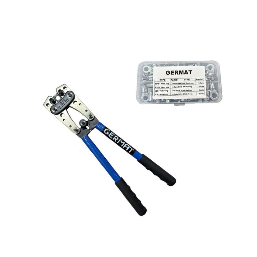 Germat Krimptang 6-50mm met 60, Ophalen of Verzenden, Nieuw, Voertuigen, Blauw